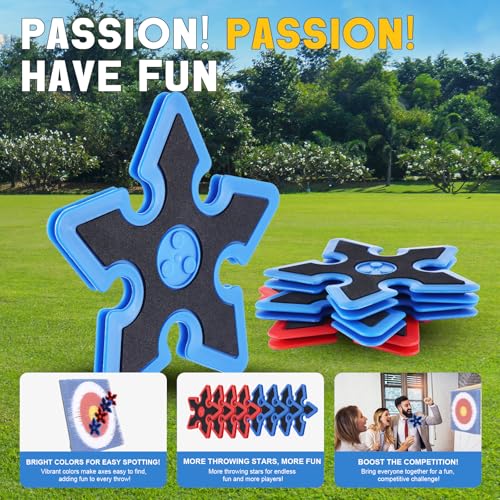 Throwing Axe for Axe Throwing Game for Backyard (16 Count)