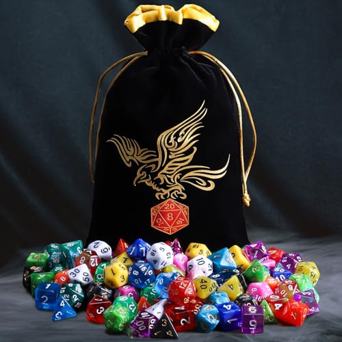 15 Sets Polyhedral Dice (105 Count)