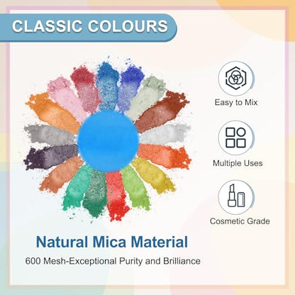 10g 0.35oz Cosmetic Grade Mica Powder