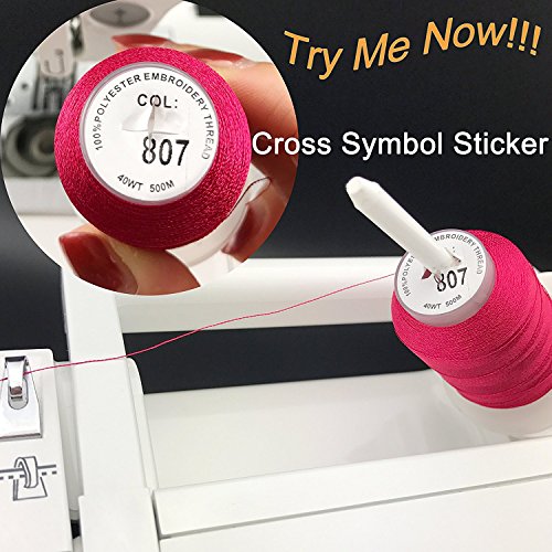 s 40 Colors 100% Polyester Machine Embroidery Thread 40WT