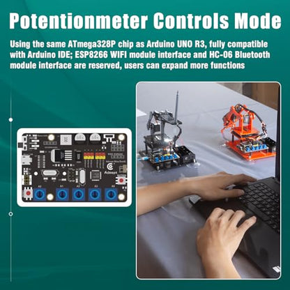 5DOF Robotic Arm Kit Compatible with Arduino IDE