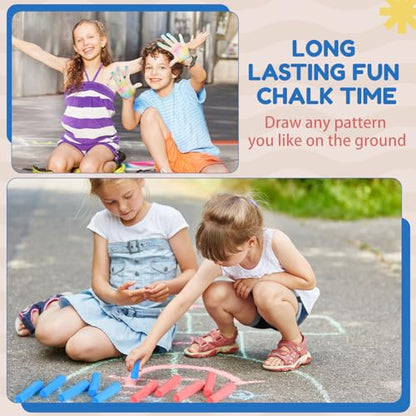 Jumbo Sidewalk Chalk for Kids Outdoor