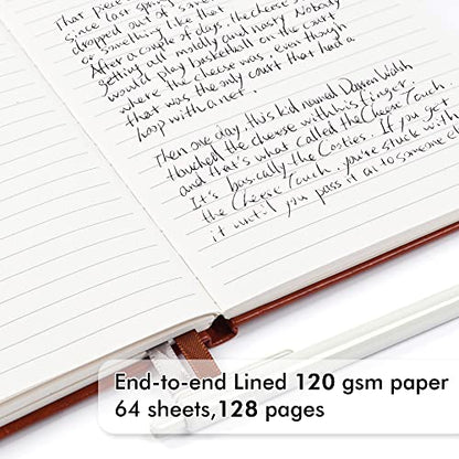 5 Pack Journal Notebook Bulk for School (5 Count)