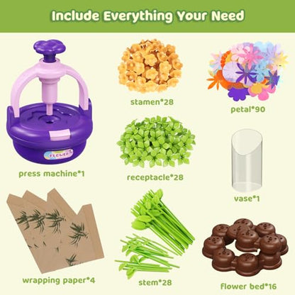 Flower Press Kit for Kids