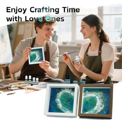 Crafts for Adults Zen Ocean Resin Art Kit