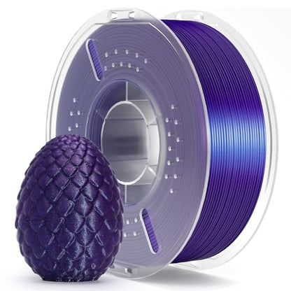 PLA 3D Printer Filament 1.75mm Galaxy Purple 1KG (35.27 Ounce)