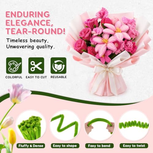 Pipe Cleaners Flower Kit
