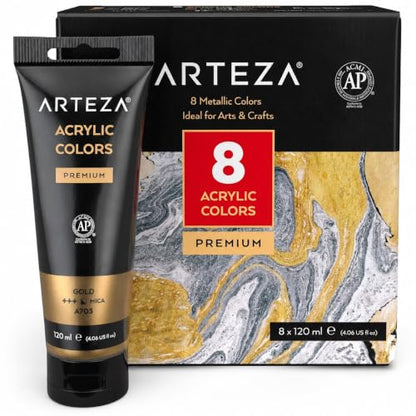 Metallic Acrylic Paint (32.48 Fl Oz)