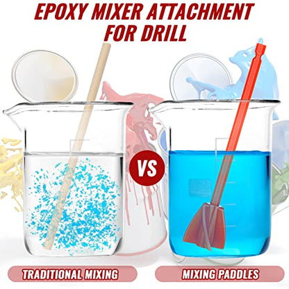 12 Pieces Paint Mixer Drill Attachment (12 Count)