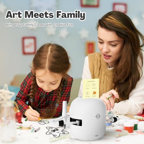 Drawing Robot for Kids with 150 Cards