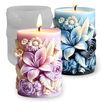 Lily Candle Molds for Candle Making
