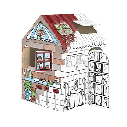 BB at Play XLarge Color in Treats N Eats Playhouse Craft Activity for Kids