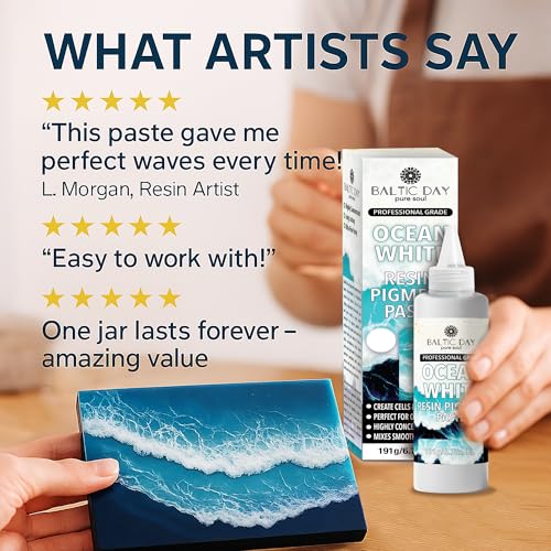 White Epoxy Resin Pigment Paste 6.7oz