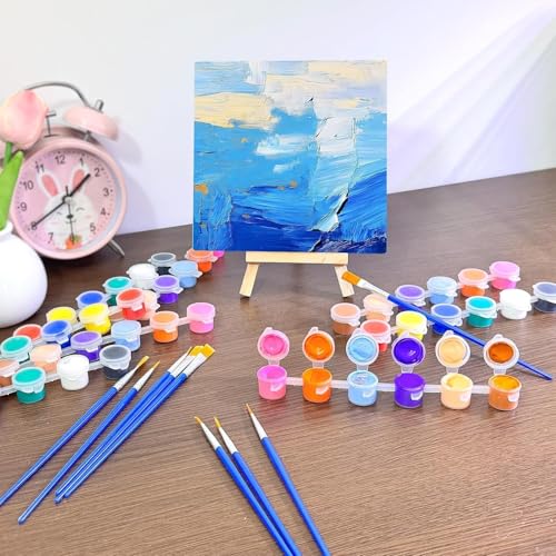 20 Pack Mini Acrylic Paint Set (84 Fl Oz)