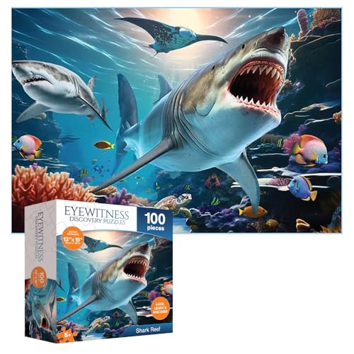 Eyewitness Discovery Puzzle Shark Reef (100 Count)