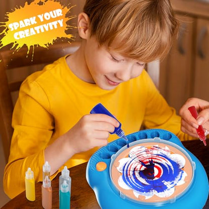 Spin Art Machine for Kids (46 Count)