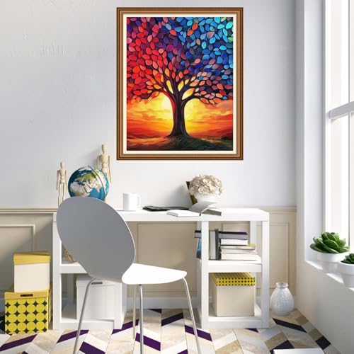 Cross Stitch Stamped Full Embroidery Kits DIY 11CT Cotton Thread Printed DIY Needlepoint Kits Craft Needlework Set Cross