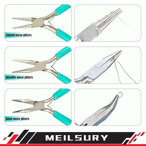 11 Piece jewelry pliers set (11 Count)