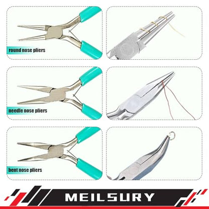11 Piece jewelry pliers set (11 Count)