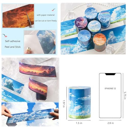 PET Washi Tape for Journaling Supplies