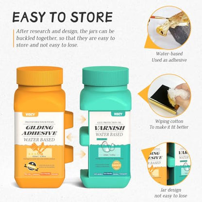 Gold Leaf Adhesive (100 Count)