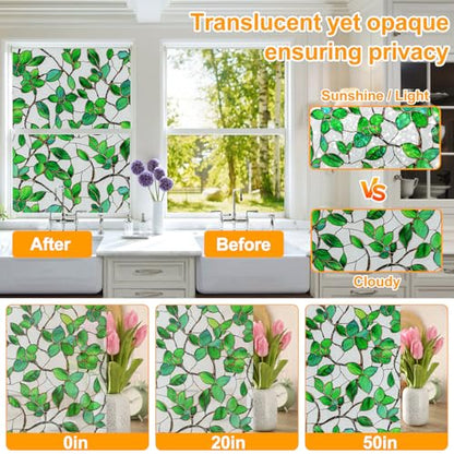 Window Privacy Film Stained Glass Window Film Frosted Window Film Window clings Non