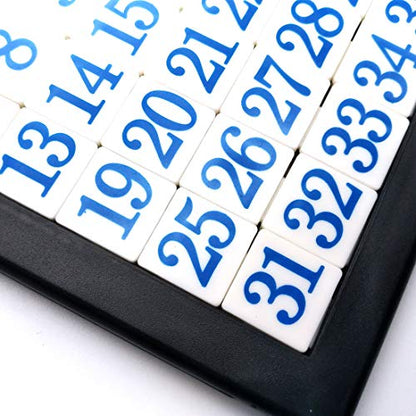 Number Slide Puzzle Brain Teaser IQ Game (35 Count)