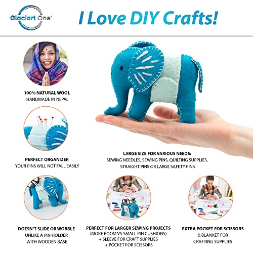 Sewing Pin Cushion Elephant