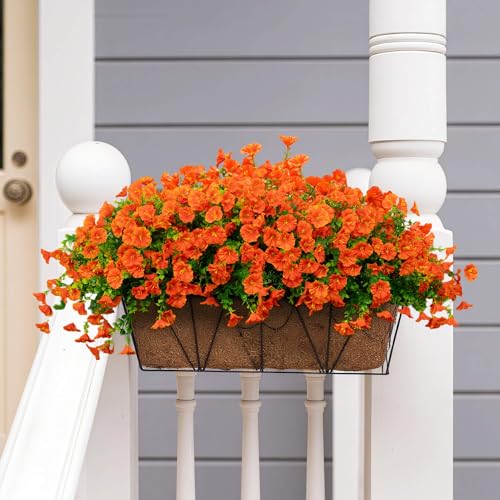 Artificial Flowers for Outdoor Decoration (16 Count)
