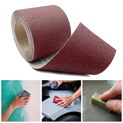 120 Grit Emery Cloth Roll