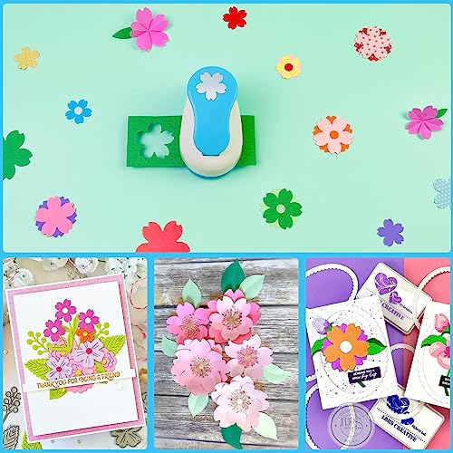 Flower Hole Punch for Craft Size Out 1