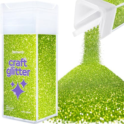 Craft Glitter Shaker Lime Green 130g Microfine (3.8 Ounce)