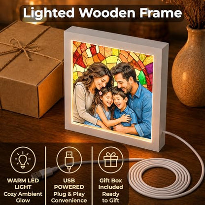 Personalized Family Portrait Sign
