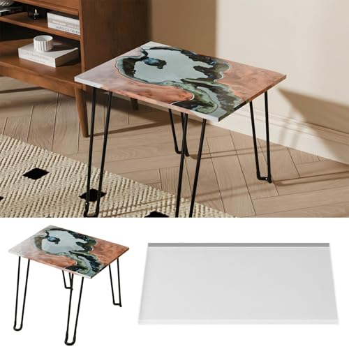 Rectangle Epoxy Resin Molds for Table