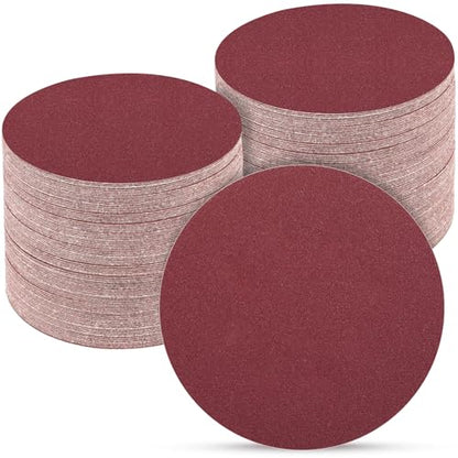 100PCS 5 Inch Sanding Discs 240 Grit Sandpaper for Orbital Sander (100 Count)