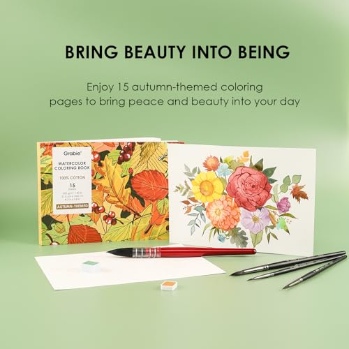Watercolor Coloring Book