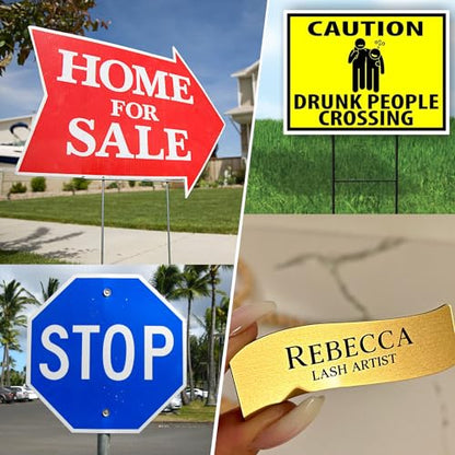 Laser Engraving Double Color ABS Plastic Sheet (4.835 Sq Ft)