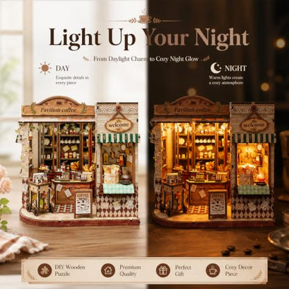 Book Nook DIY Miniature House Kit