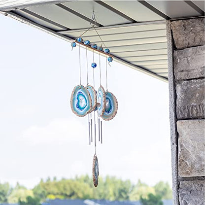 Make Your Own Clay Geode Wind Chime Craft Kit for Kids Girls Teens