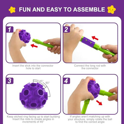 Fort Building Kit for Kids