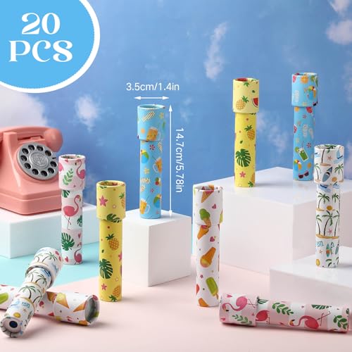 20 Pcs Classic Kaleidoscopes Educational Toys for Party Favors Fun Kaleidoscope Toy for Stock Stuffers Bag Fillers Birthday Party School Classroom Prizes (20 Count)