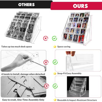 Trading Card Display Stand (5 Count)