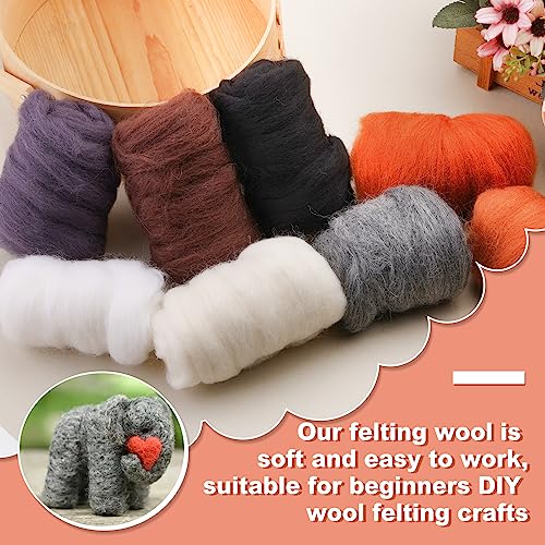 Needle Felting Wool 2.82 OZ (2.8219 Ounce)