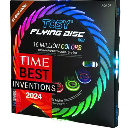 Flying Disc 16 Million Color RGB or 36 LEDs