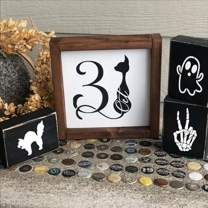 Halloween Stencils for Painting Small Pumpkin Face Stencils (50 Count)
