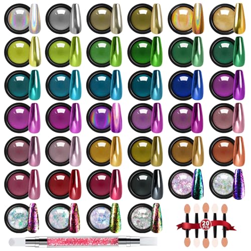 Mirror Chrome Nail Powder Set (14.4 Ounce)