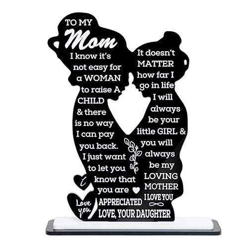 To My Mom Acrylic Plaque