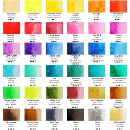 Watercolor Set Full Pan Signature in Tin (36 Count)