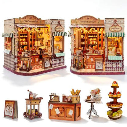Book Nook DIY Miniature House Kit
