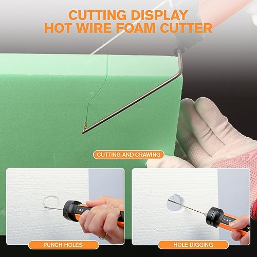 Hot Wire Foam Cutter Kit for Styrofoam with Case